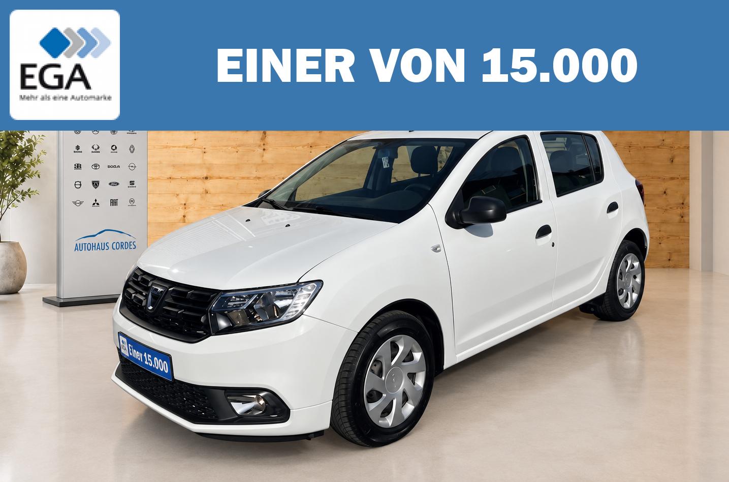 Dacia Sandero LIMOUSINE SCe 75 SERVO*KLIMA*RADIO*BTH*EFH*ZFVB